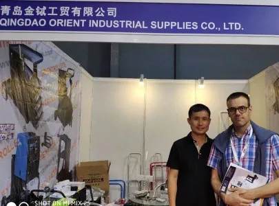 Customer visit at our Qingdao factory, photo 5